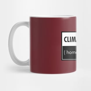 Climate now! - climate strike Mug